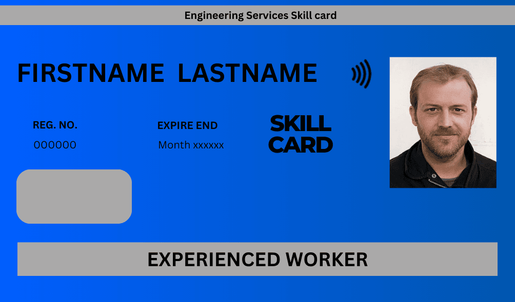 ESS Blue Experienced Worker Card image
