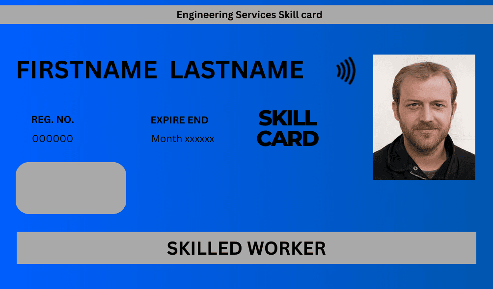 ESS Blue Skilled Worker Card image